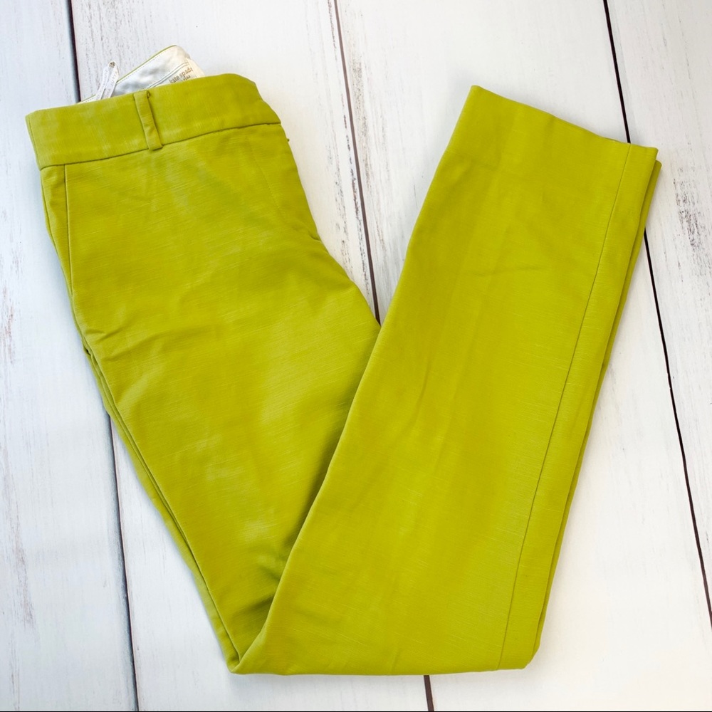 Kate Spade Lime Green Live Colorfully Dress Pants